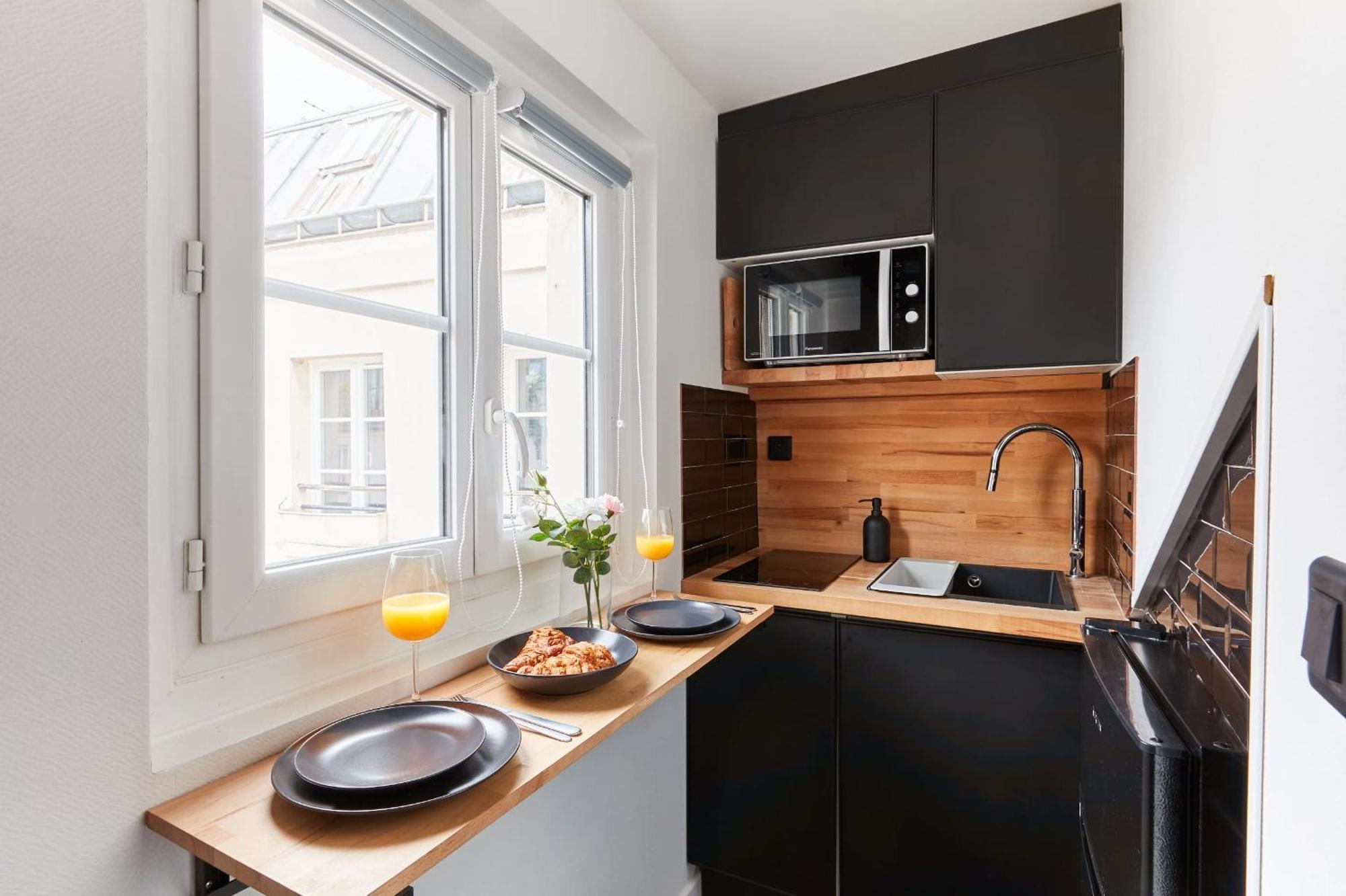 Central 1Br Room Space Parigi Esterno foto