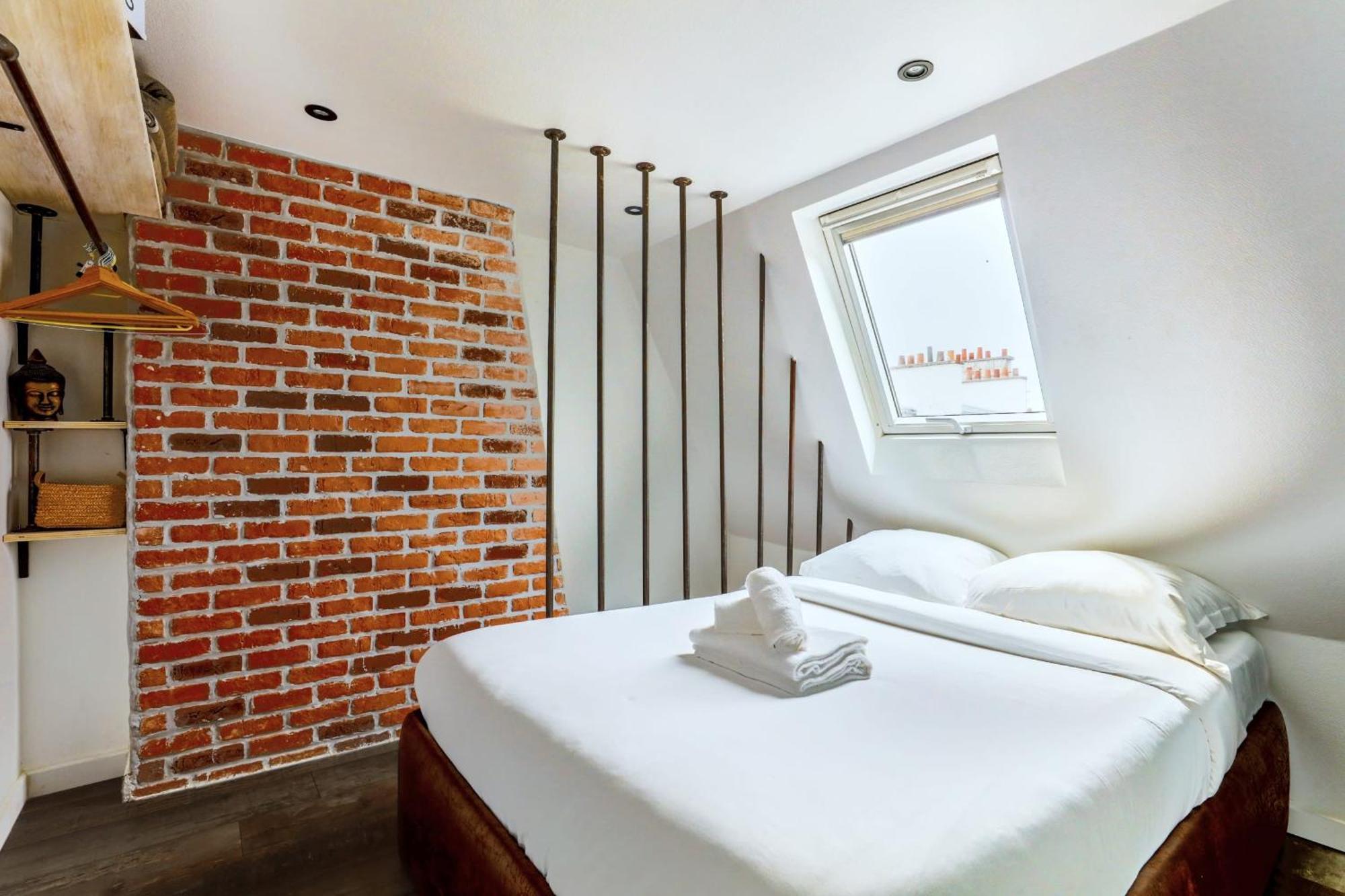 Central 1Br Room Space Parigi Esterno foto